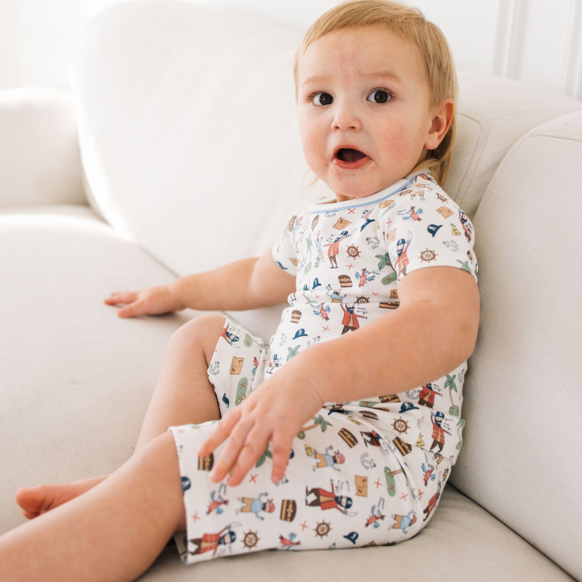 YO, HO, HO! Short Pajamas - Luna and ArloShort Pajamas