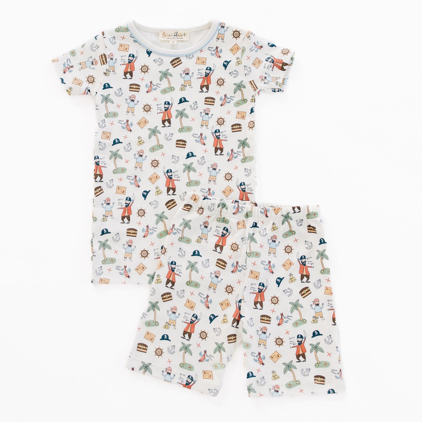 YO, HO, HO! Short Pajamas - Luna and ArloShort Pajamas