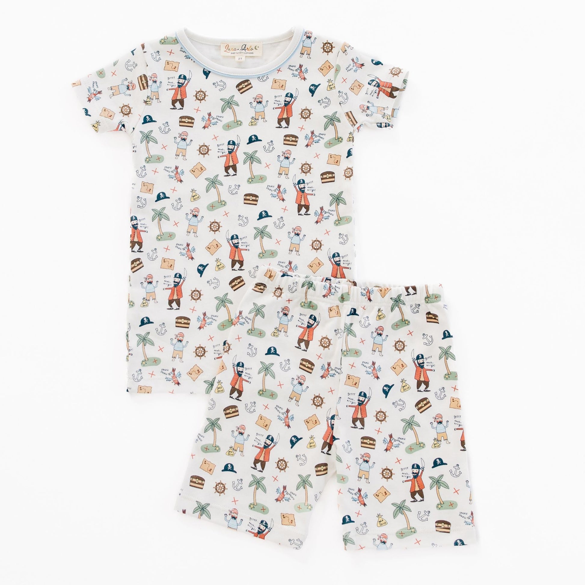 YO, HO, HO! Short Pajamas - Luna and ArloShort Pajamas