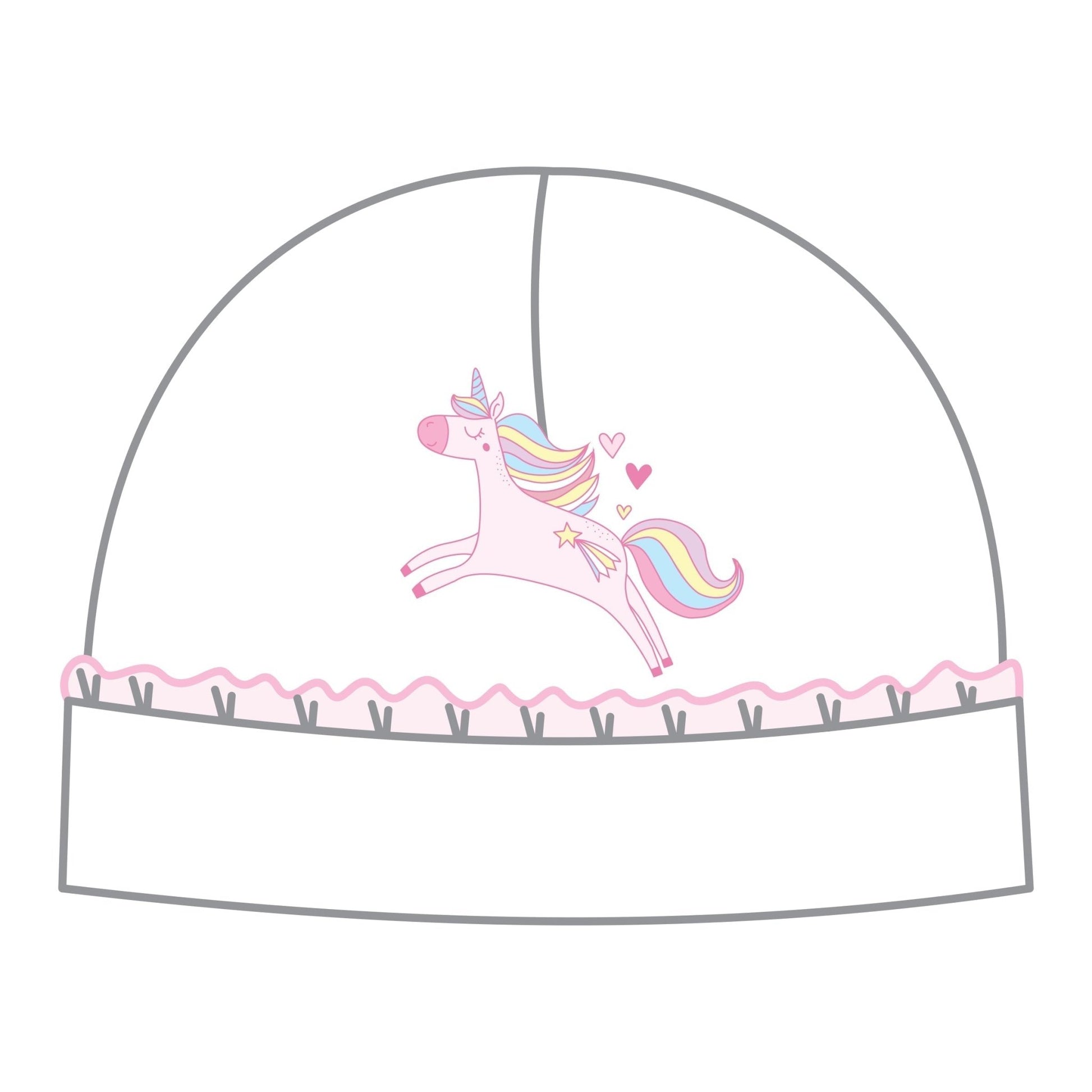 Believe in Magic Ruffle Hat - Magnolia BabyHat