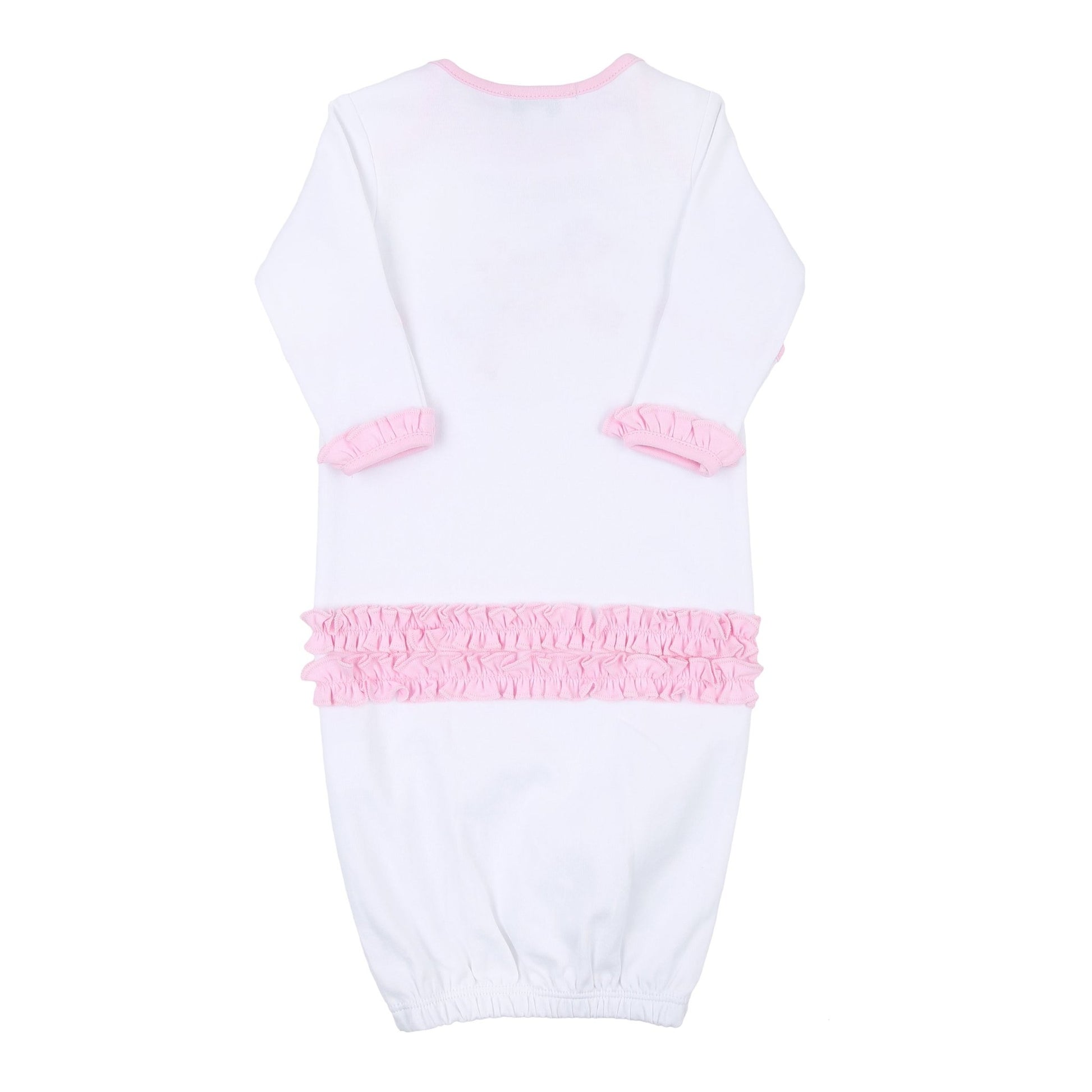 Believe in Magic Ruffle Lap Gown - Magnolia BabyGown