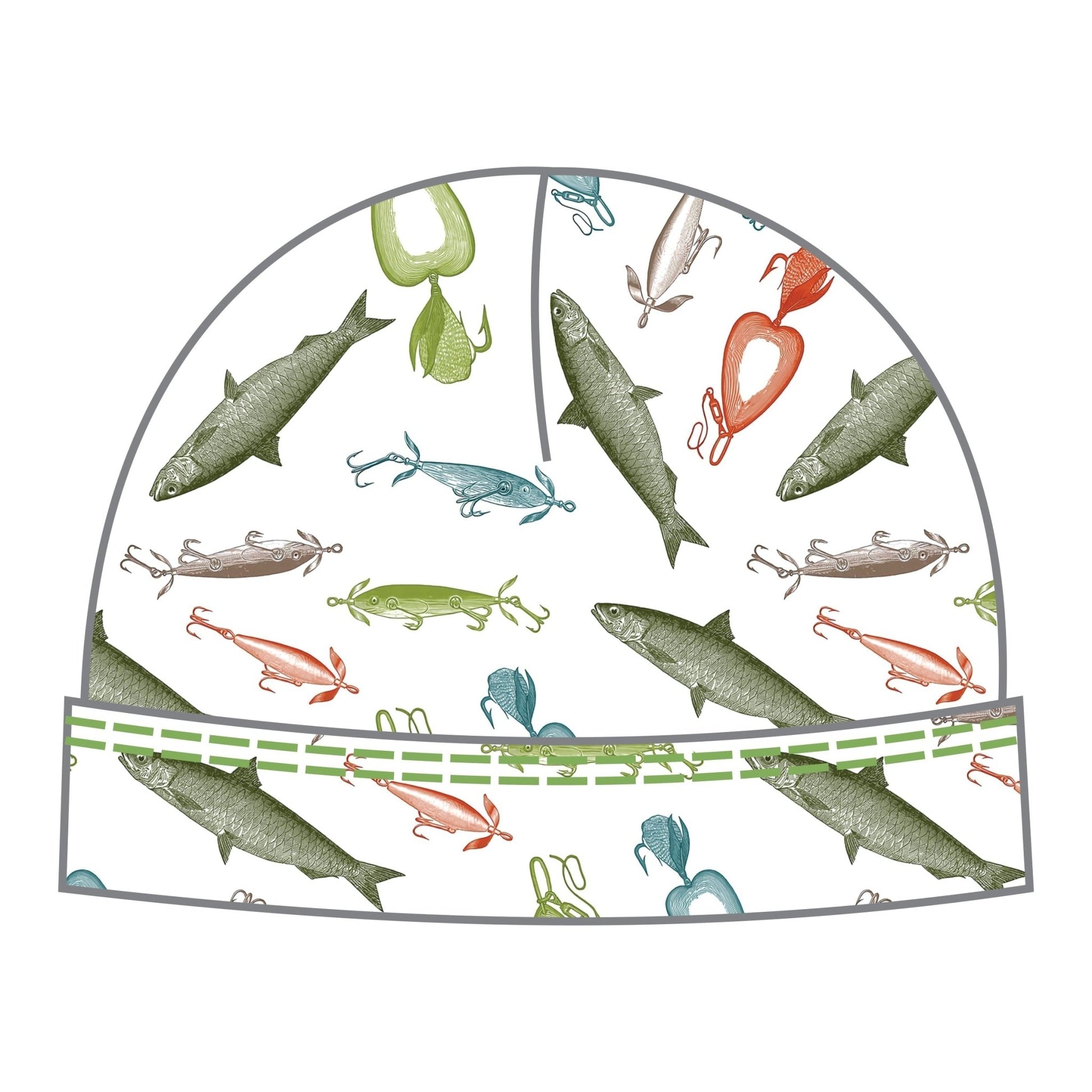 Good Catch! Print Hat - Magnolia BabyHat