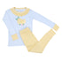 Lovely Lemons Applique Ruffle Long Pajamas - Magnolia BabyLong Pajamas