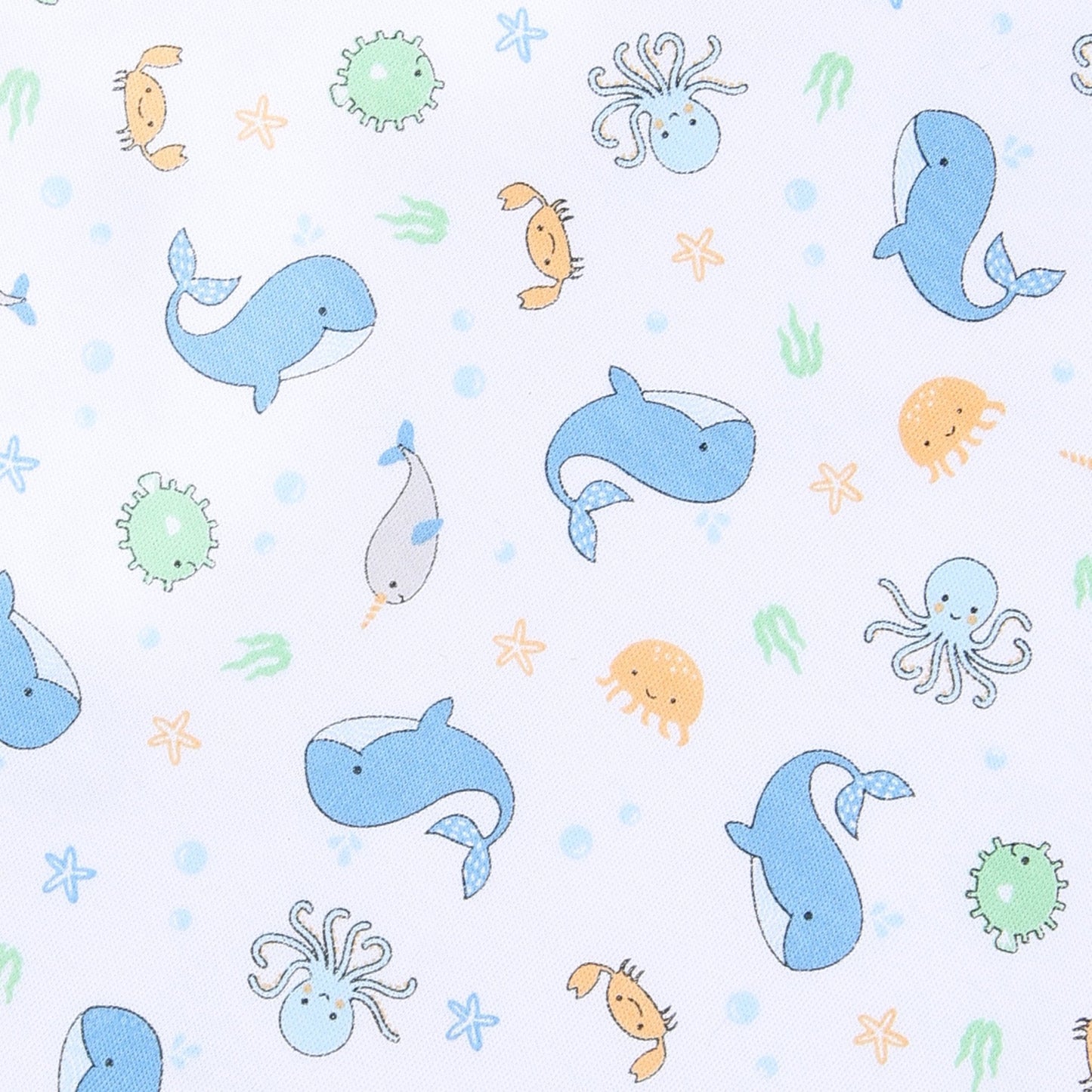 Ocean Bliss Blue Print Converter - Magnolia BabyConverter Gown