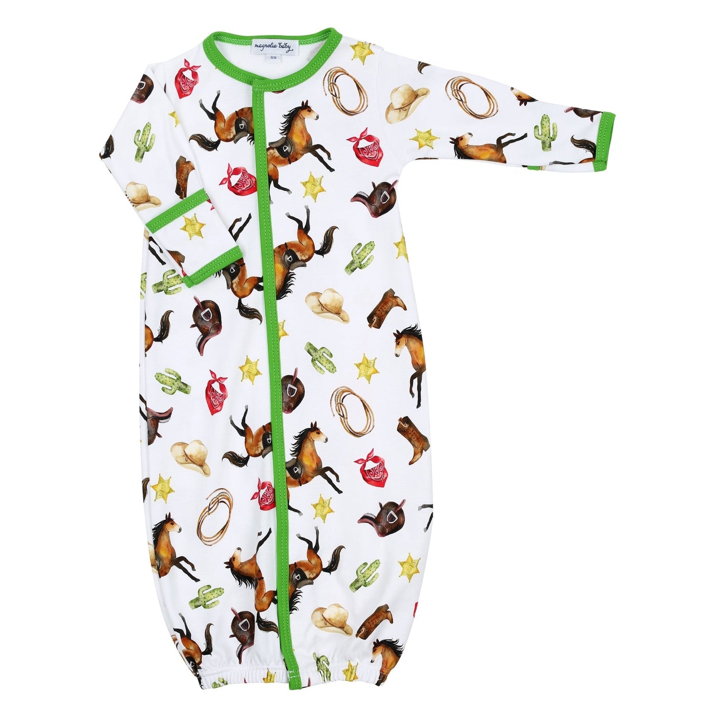 Saddle Up! Print Converter - Magnolia BabyConverter Gown