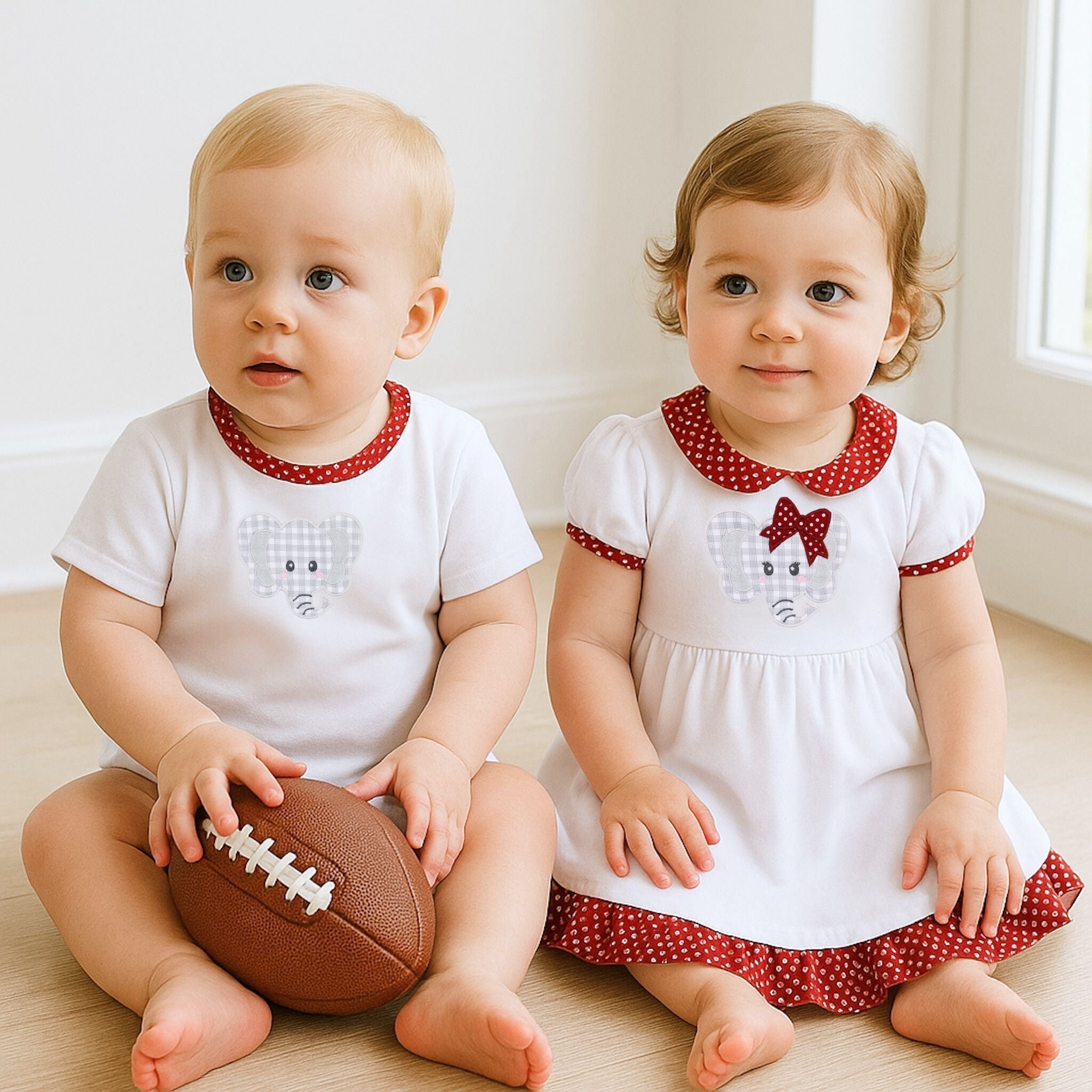 Crimson Cutie Applique - Magnolia Baby