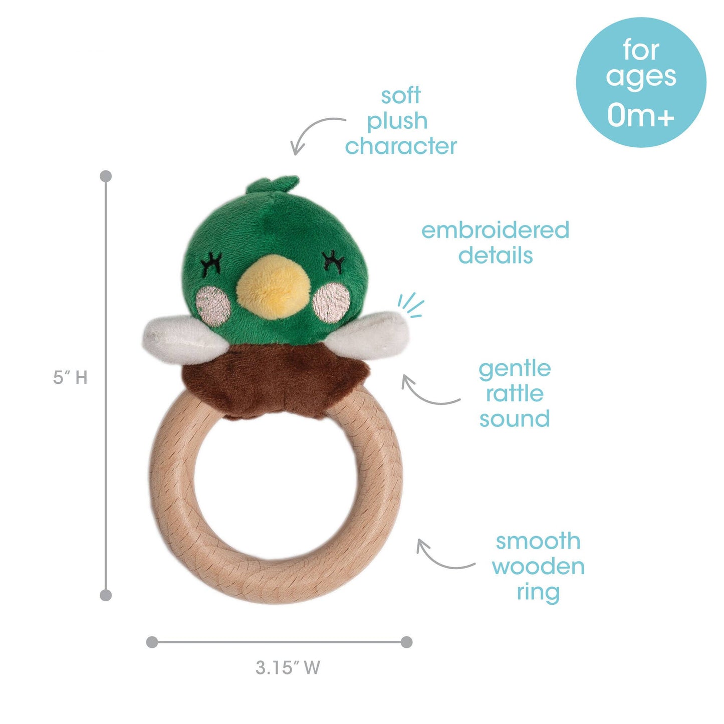 Mallard Duck Teether