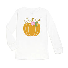  Pumpkin Rose Long Sleeve Tee