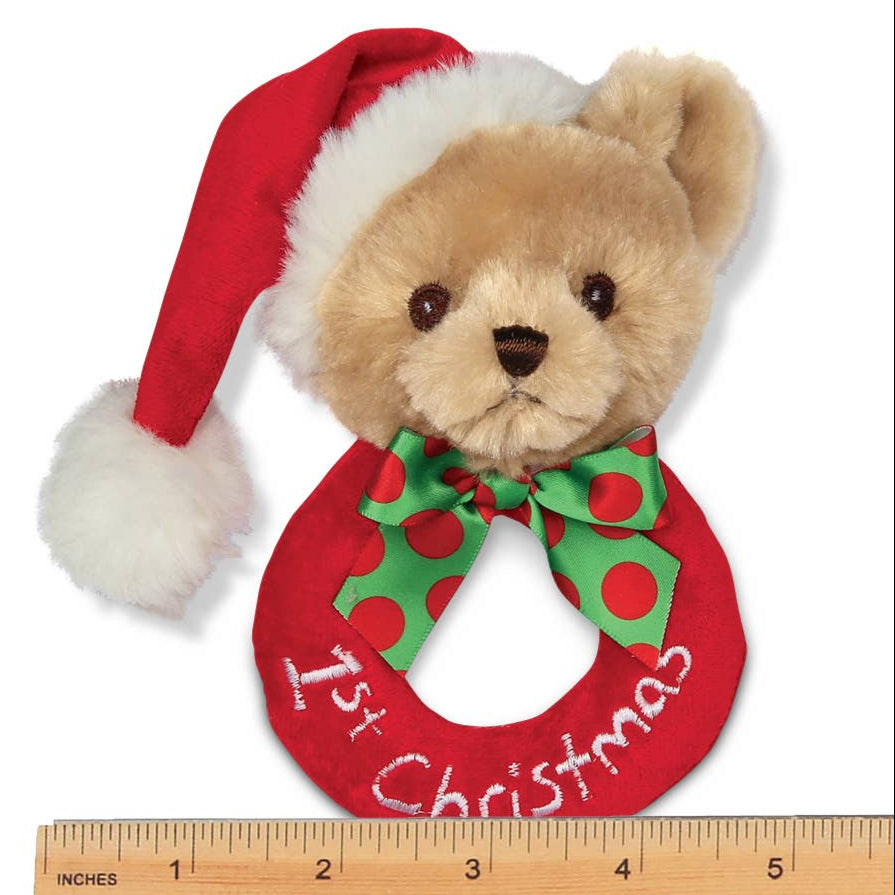 Baby's 1st Christmas Ring Rattle
