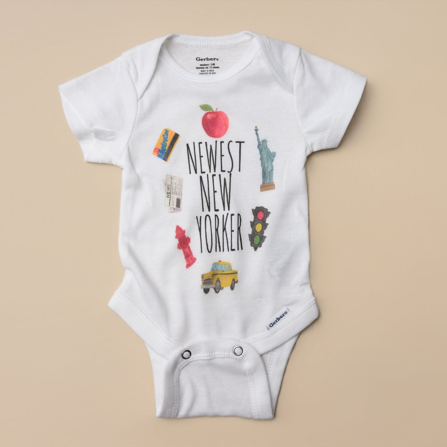 Newest New Yorker Baby Bodysuit