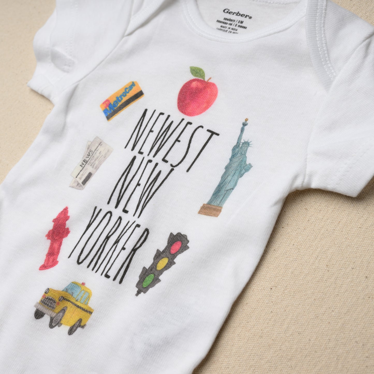 Newest New Yorker Baby Bodysuit