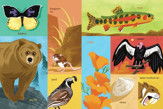 100 First Words for Little Californians - Magnolia BabyBook
