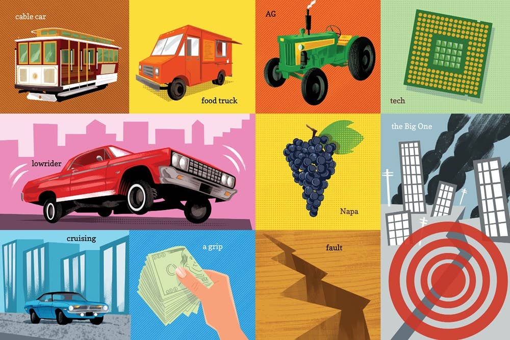 100 First Words for Little Californians - Magnolia BabyBook
