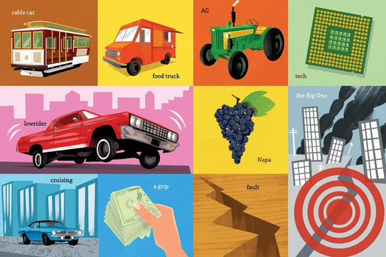 100 First Words for Little Californians - Magnolia BabyBook
