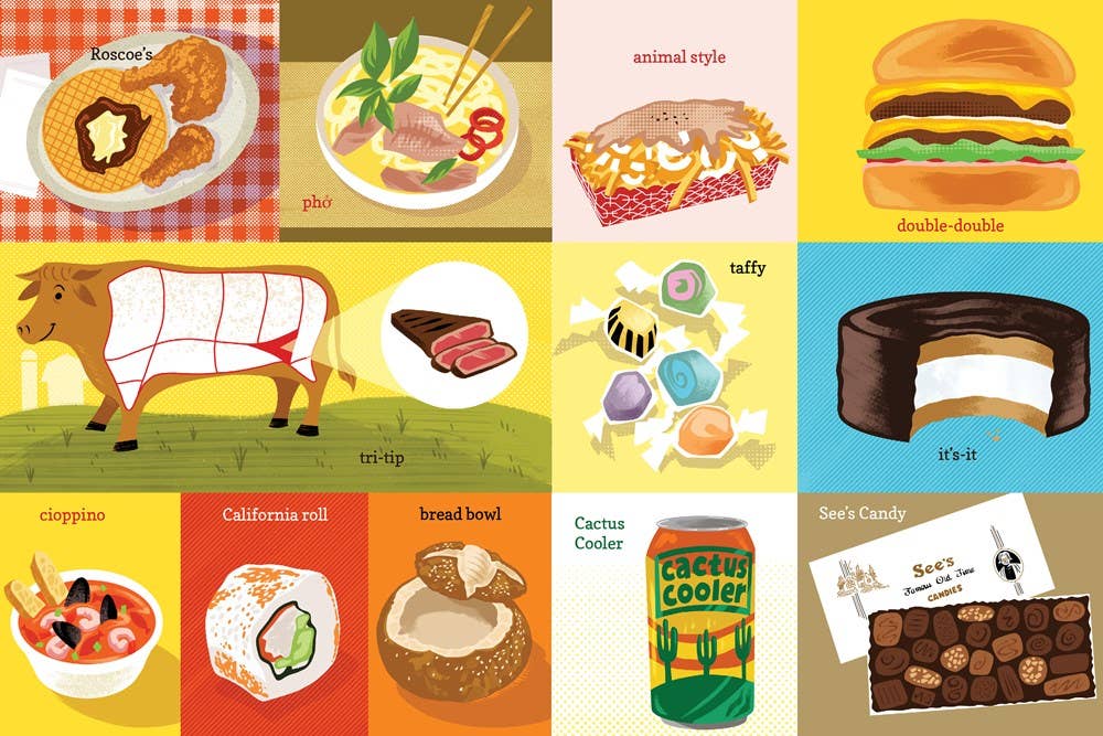 100 First Words for Little Californians - Magnolia BabyBook