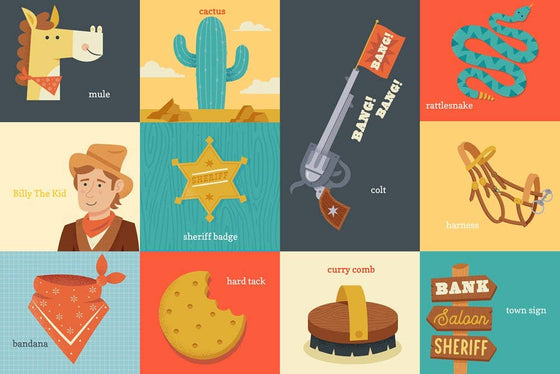 100 First Words for Little Cowpokes - Magnolia BabyBook