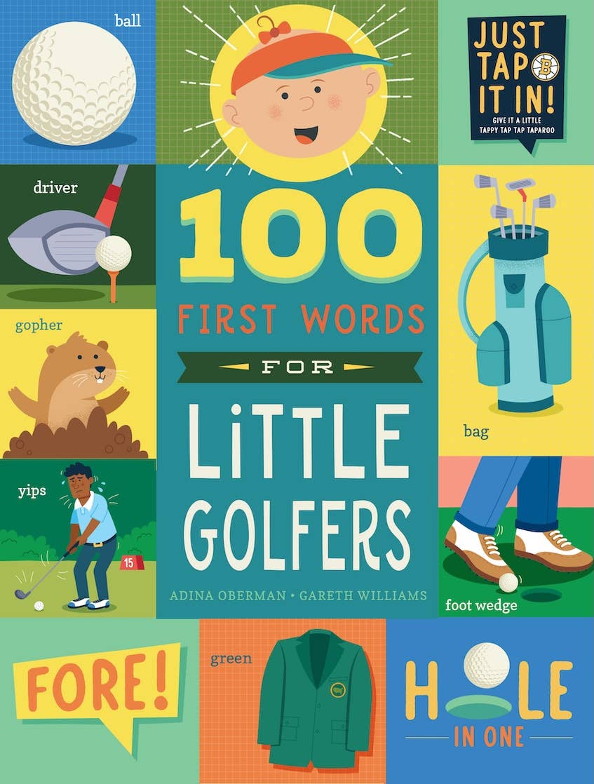 100 First Words for Little Golfers - Magnolia BabyBook