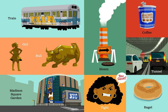 100 First Words For Little New Yorkers Book - Magnolia BabyBook