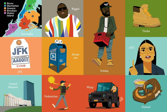 100 First Words For Little New Yorkers Book - Magnolia BabyBook