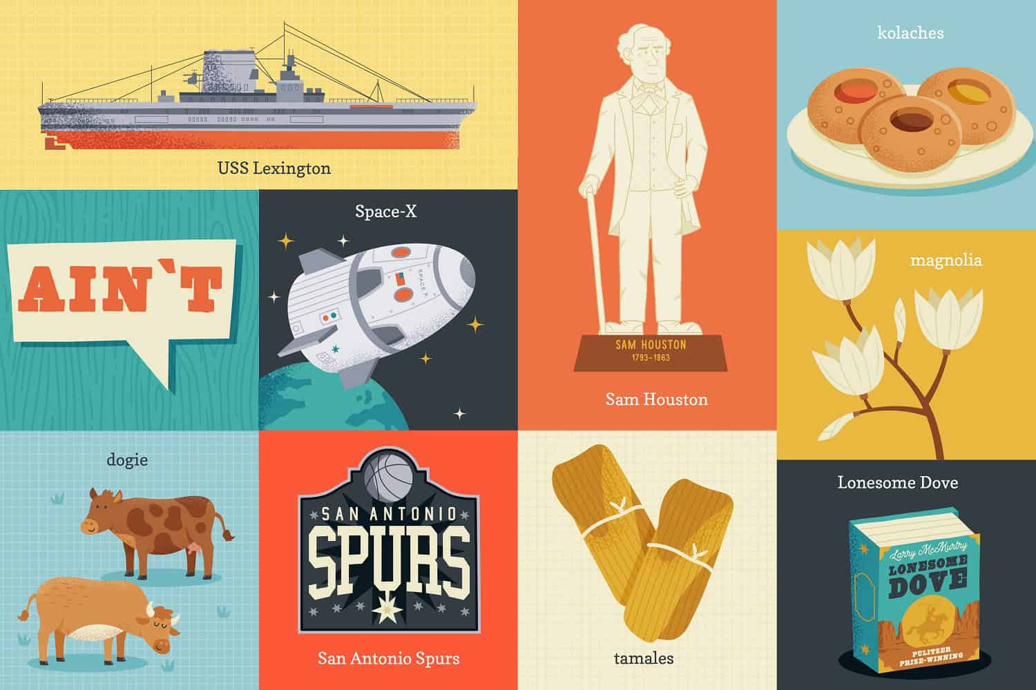 100 First Words for Little Texans - Magnolia BabyBook