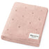 Bleu La La_100% Organic Cotton Pointelle Swaddle Receiving Baby Blanket: Ballet Slipper_1