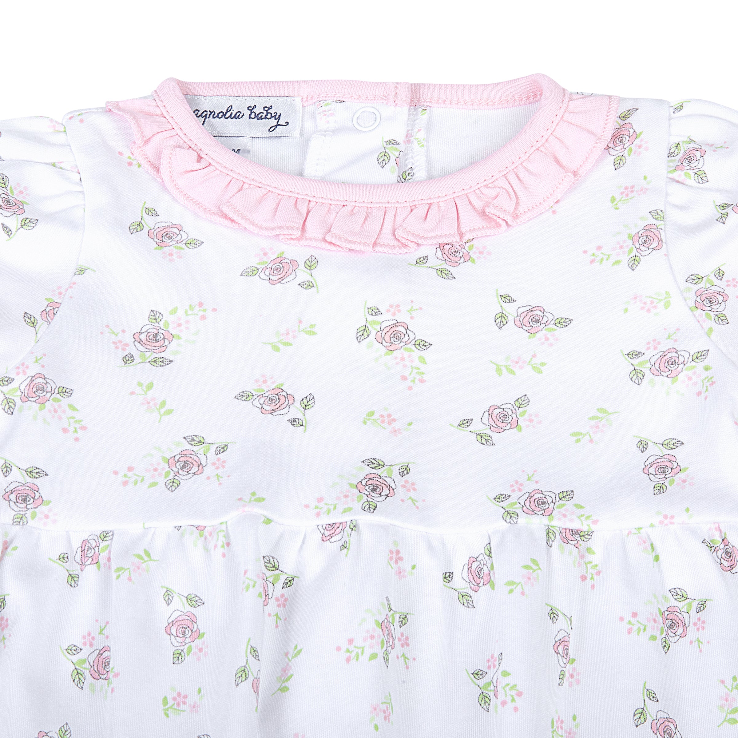 Hope's Rose Print Short Sleeve Bubble