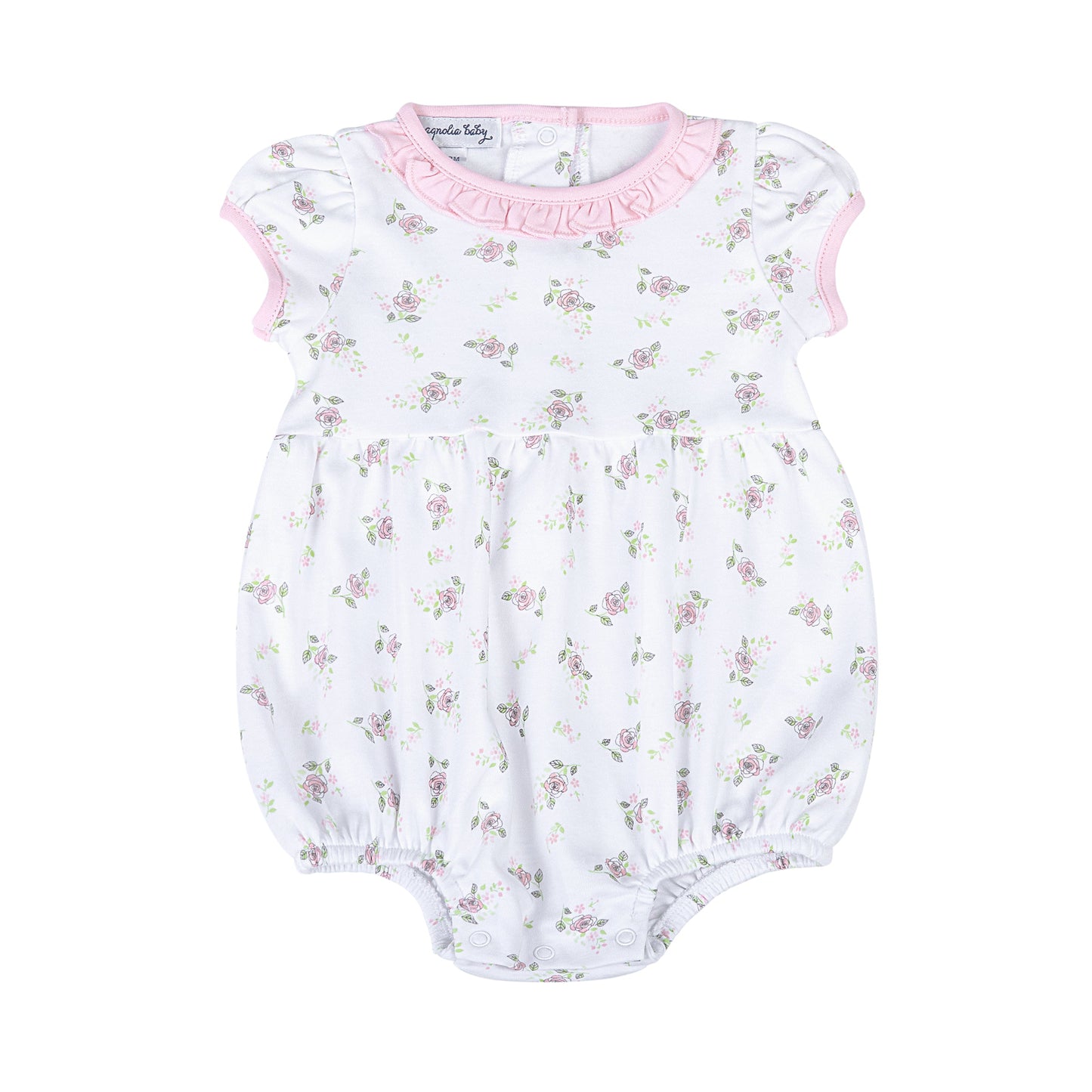 Hope's Rose Print Short Sleeve Bubble