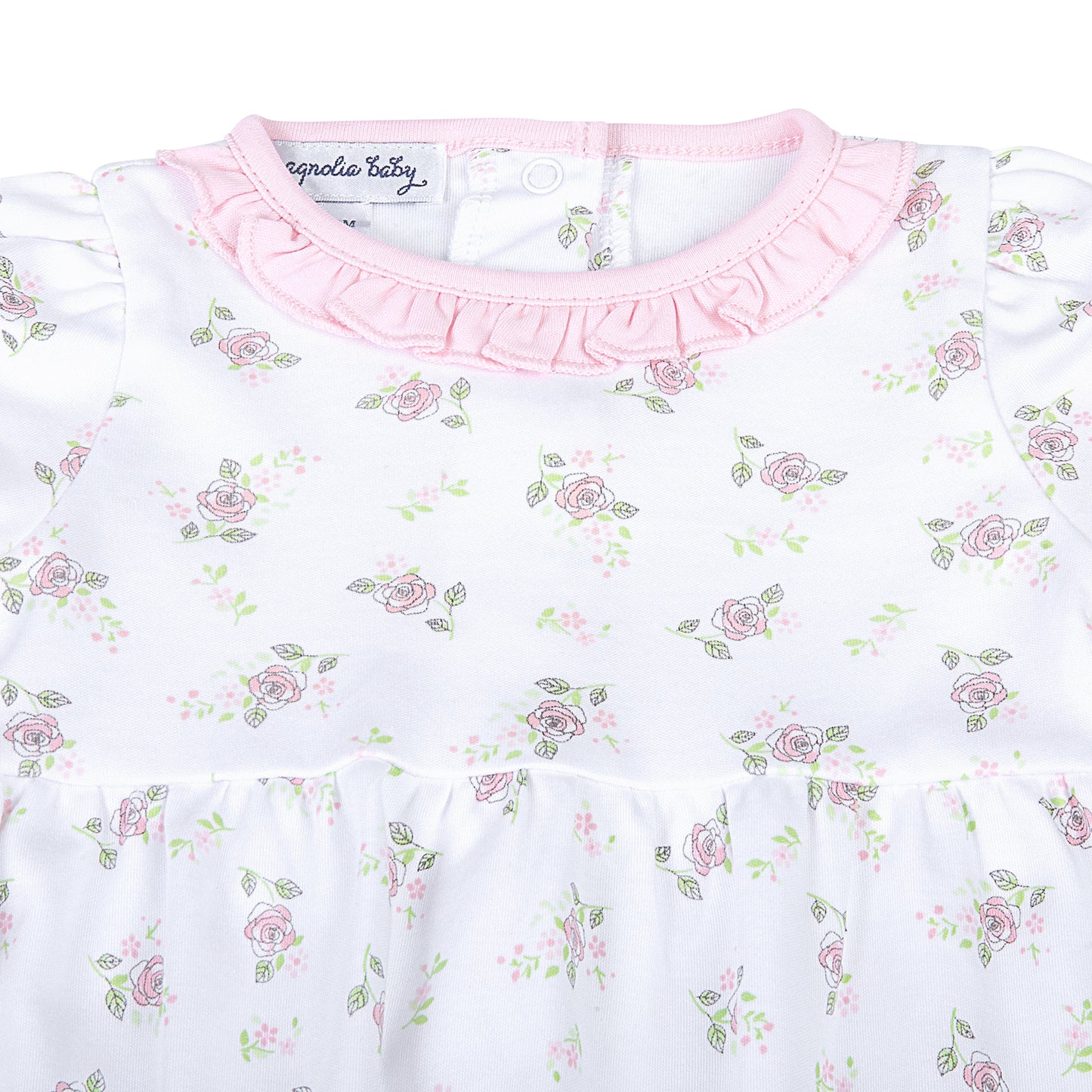Hope's Rose Print Short Sleeve Bubble