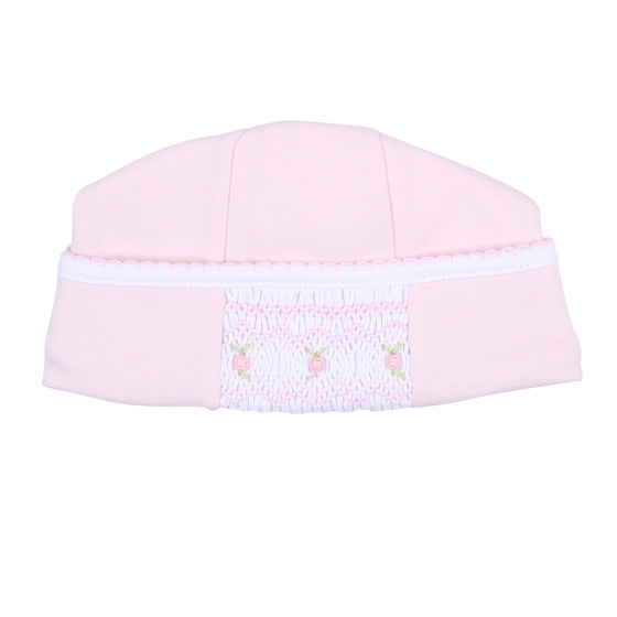 Fiona and Phillip Pink Smocked Hat
