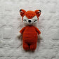 Hand Crochet Fox Teething Toy