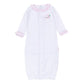 Sweet St Nick Applique Ruffle Converter - Pink - Magnolia Baby Girl