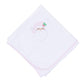 Sweet St Nick Applique Receiving Blanket - Pink - Magnolia Baby Girl
