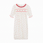 Cherry Grove Smocked Gathered Gown