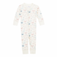 Crabby Cove Zip Pajamas - Dusty Rose