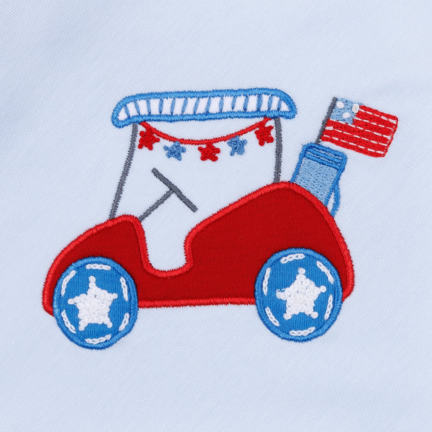 Patriotic Putts Combo Collared Bubble