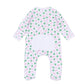 Sweet Clover Print Zip Footie - Magnolia Baby Girl