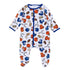 Future Draft Picks Footie - Orange Blue - Magnolia Baby Unisex