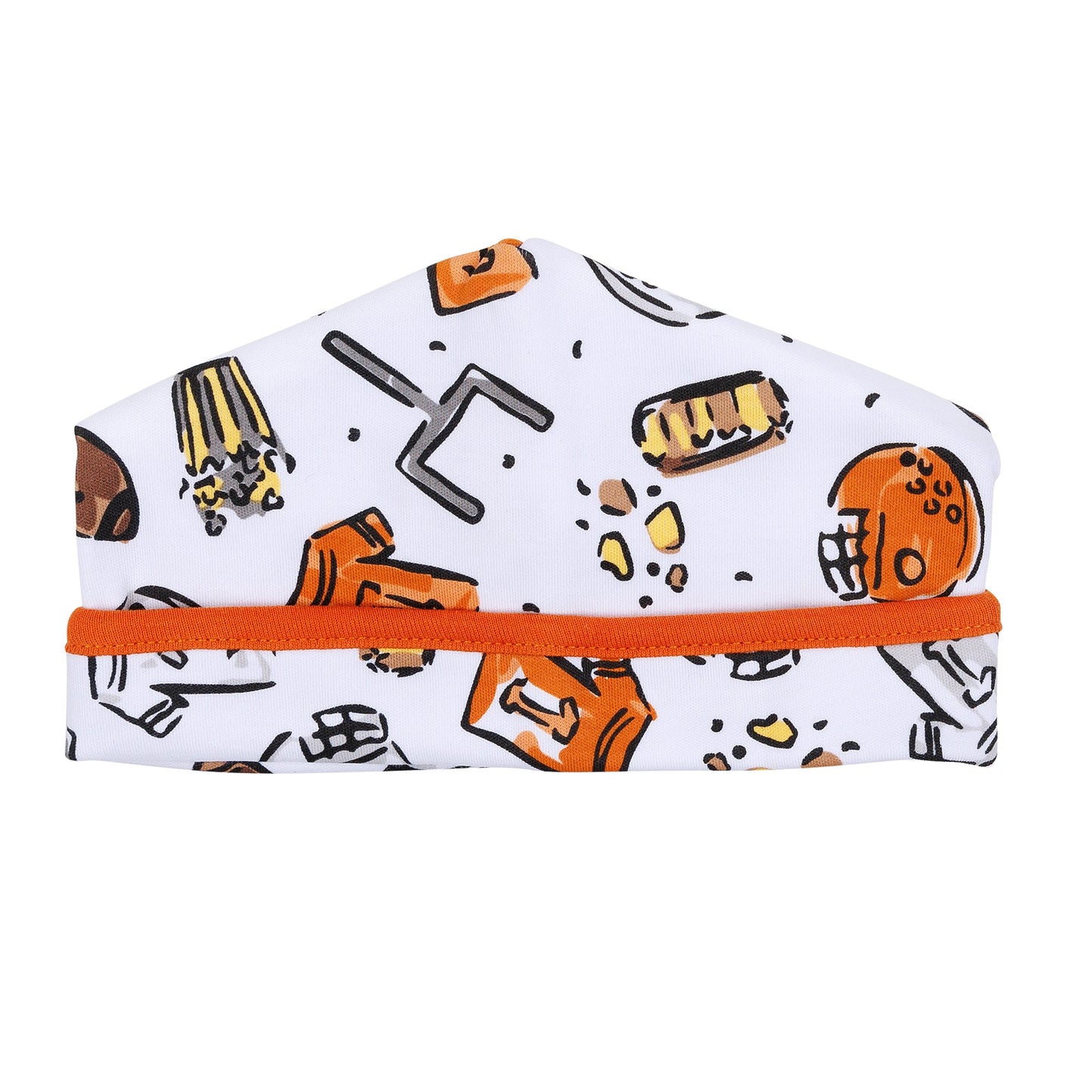 Future Draft Picks Hat - Orange White - Magnolia Baby Unisex