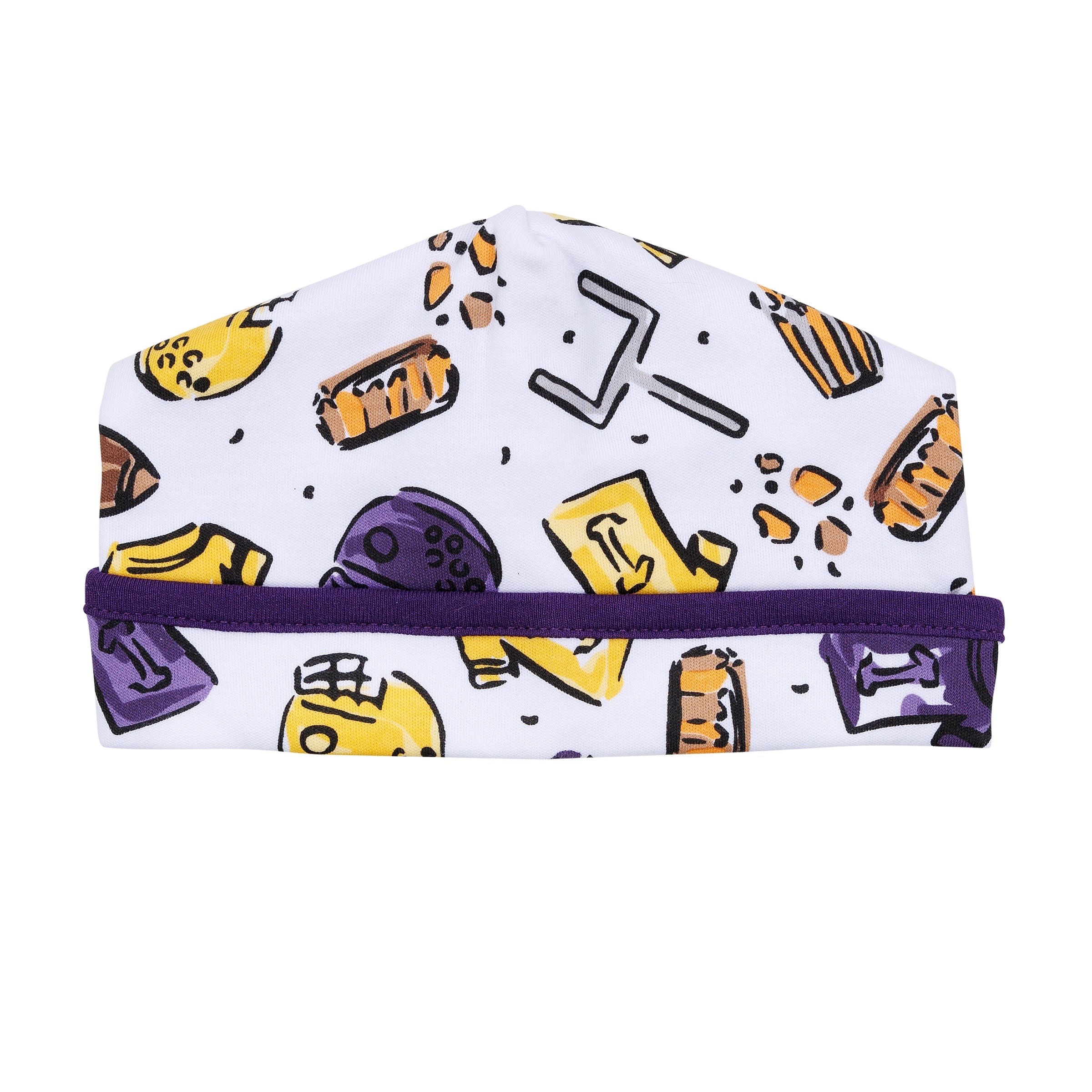 Future Draft Picks Hat - Purple Gold - Magnolia Baby Unisex