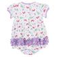 Bayou Pals Print Ruffle Bubble - Magnolia Baby Girl