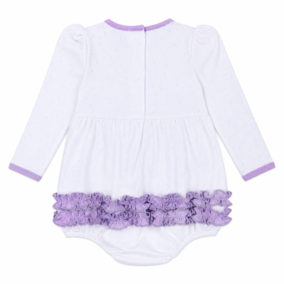 Bayou Pals Ruffle Long Sleeve Girl Bubble