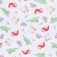 Bayou Pals Print Ruffle Long Sleeve Bubble - Magnolia Baby Girl
