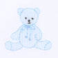 My Teddy Bib - Blue - Magnolia BabyBib
