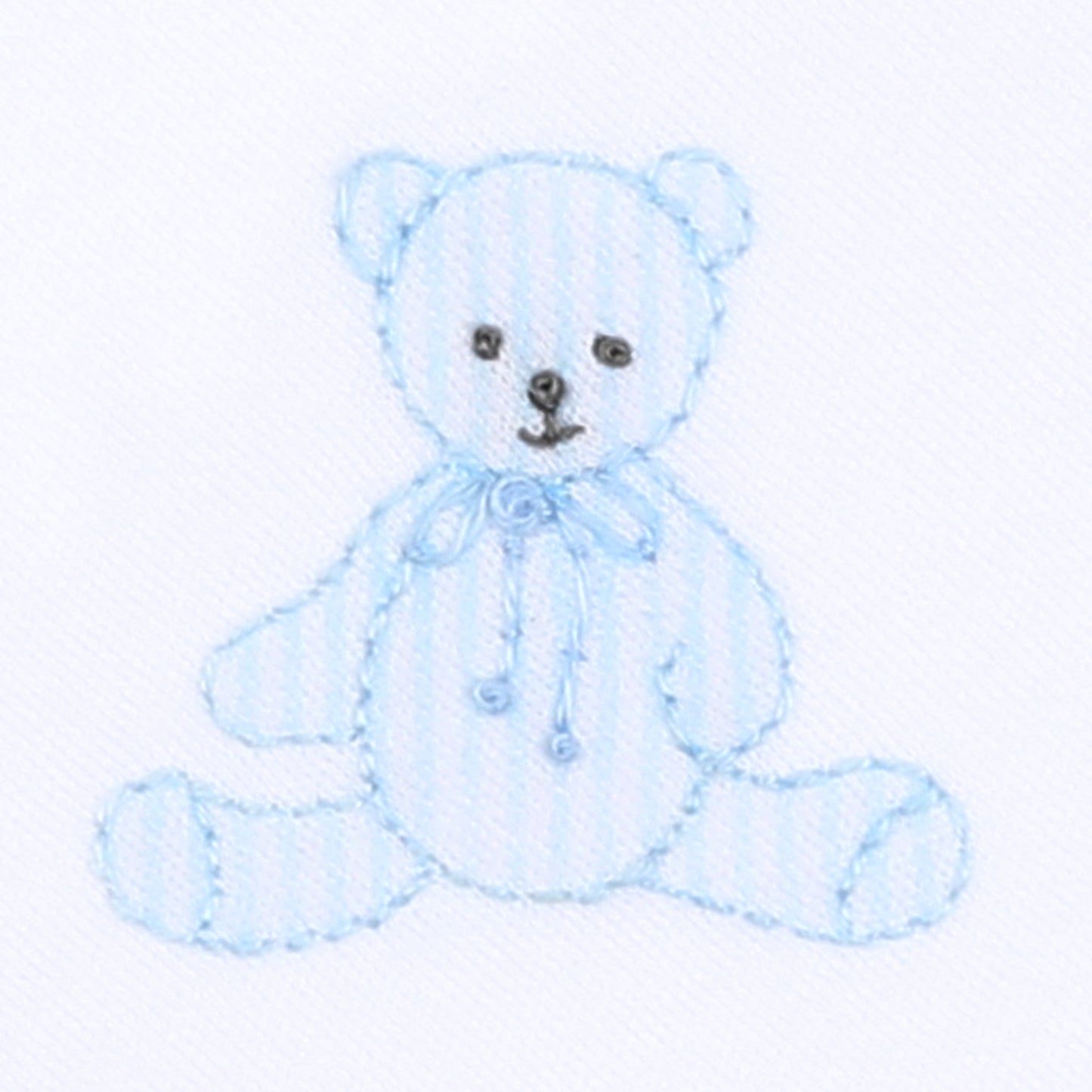 My Teddy Bib - Blue - Magnolia BabyBib