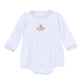 Frosted Wonderland Embroidered Long Sleeve Bubble - Light Blue - Magnolia Baby Boy