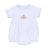 Frosted Wonderland Embroidered Short Sleeve Bubble - Light Blue - Magnolia Baby Boy