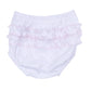 Frosted Wonderland Embroidered Ruffle Long Sleeve Diaper Cover Set - Pink - Magnolia Baby Girl
