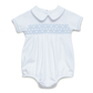 Charlie Smocked Bubble - Magnolia Baby Boy