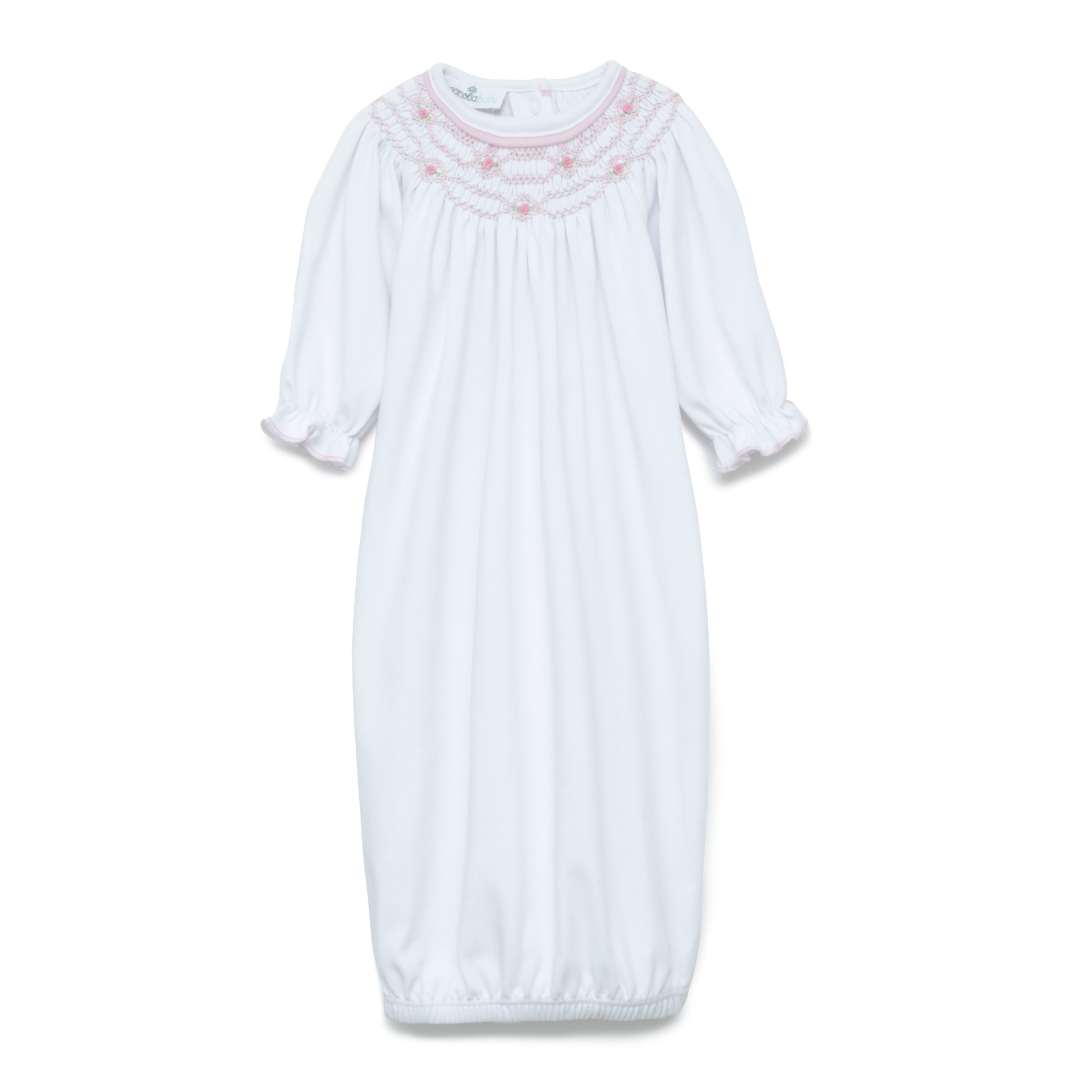 Poppy Bishop Gown - Magnolia Baby Girl
