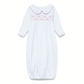 Poppy Smocked Gathered Gown - Magnolia Baby Girl